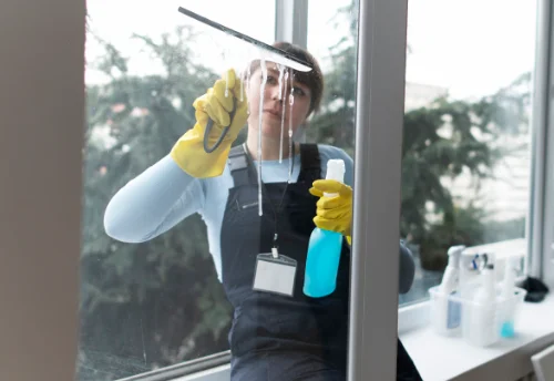 Nettoyage de vitres intérieures et extérieures à Hermeray